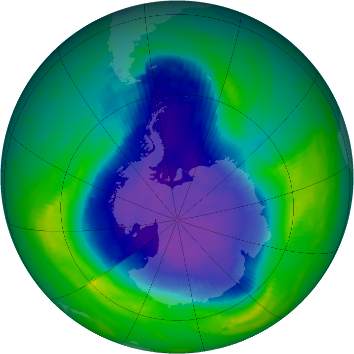 Ozone Map 1990-10-14